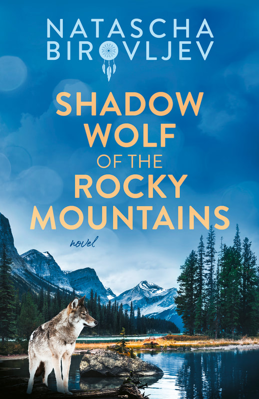SHADOW WOLF OF THE ROCKY MOUNTAINS by Natascha Birovljev